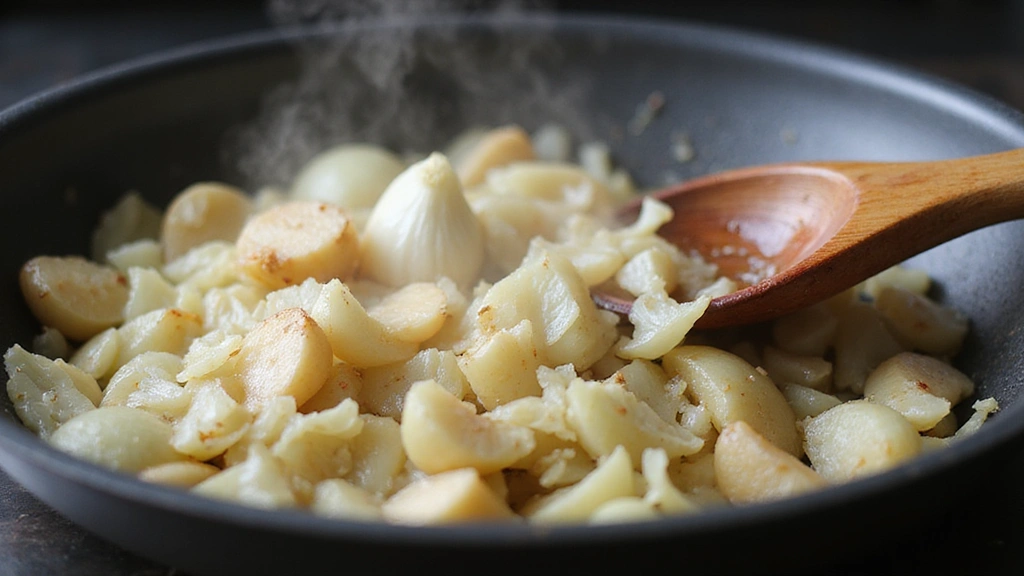 Barilla Lasagna Recipe Using Store-Bought Noodles (So Simple!) - Step 3: Sauté Onions and Garlic