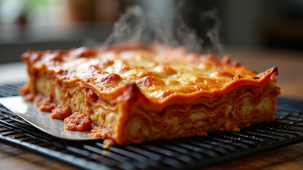 Best Lasagna Recipe Ever (5-Star Family Favorite!) - Step 7: Rest the Lasagna