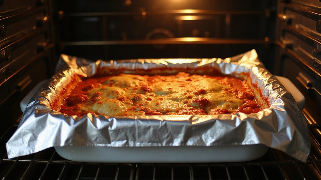 Cheese Lasagna Recipe with Triple Cheese Goodness - Step 4: Cover and Bake