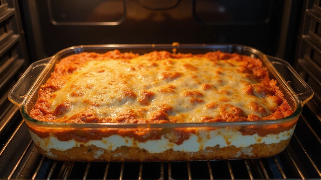 Cheese Lasagna Recipe with Triple Cheese Goodness - Step 5: Uncover for Browning