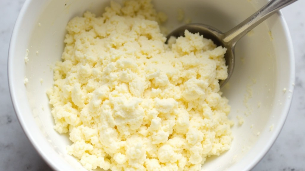 Cheesy Sausage Lasagna Recipe That Melts in Your Mouth - Step 5: Mix Cheese Layer