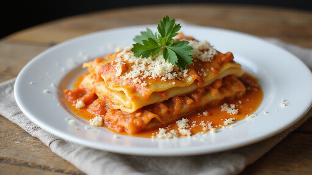 Creamy Alfredo Lasagna Recipe with Layers of Heaven - Step 7: Slice and Serve