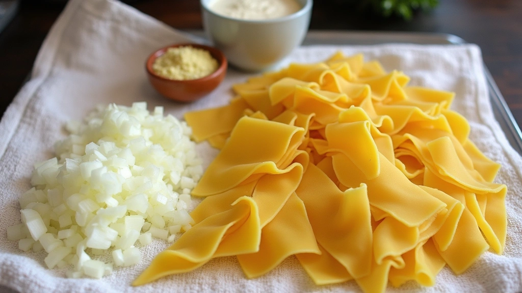 Extra Cheesy Lasagna Recipe for True Cheese Lovers - Step 1: Prepare Ingredients
