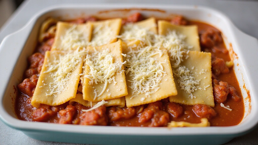Freezer Lasagna Recipe for Make-Ahead Family Meals - Step 6: Assemble the Lasagna