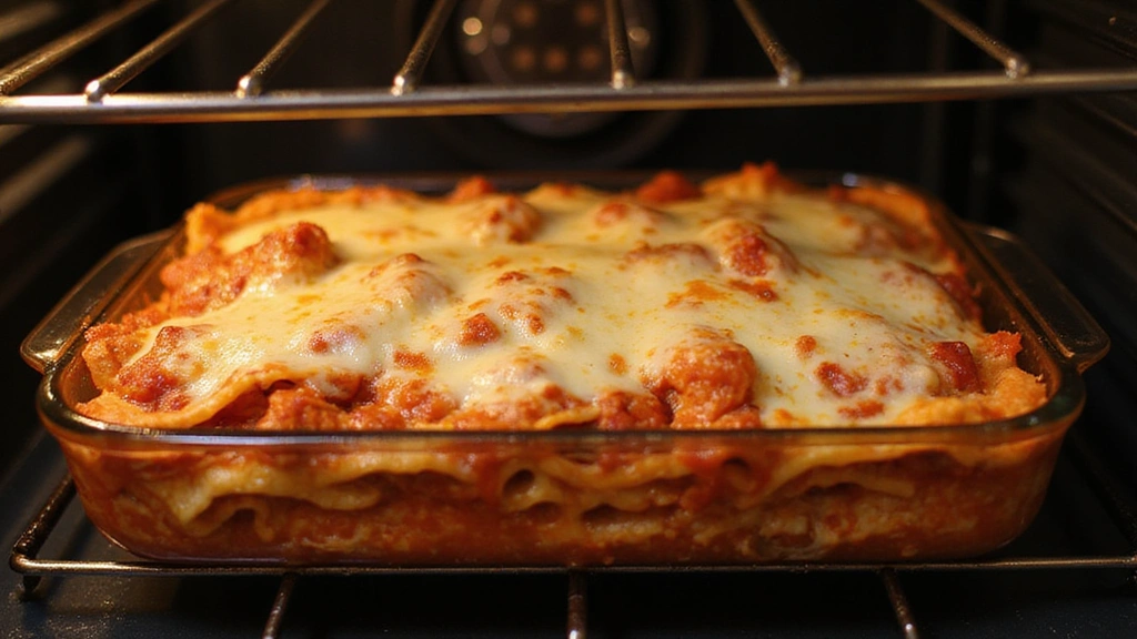 Hearty Meat Lasagna Recipe for the Ultimate Crowd Pleaser - Step 8: Bake the Lasagna