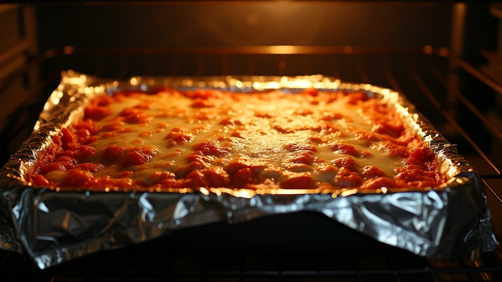 Lasagna Recipe for 2 – Perfect for Date Night - Step 6: Bake the Lasagna