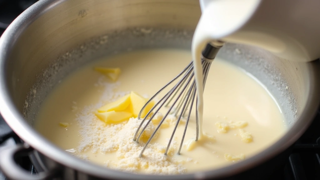 Lasagna Recipe with Bechamel Sauce – Italian Restaurant Style - Step 3: Prepare Bechamel Sauce
