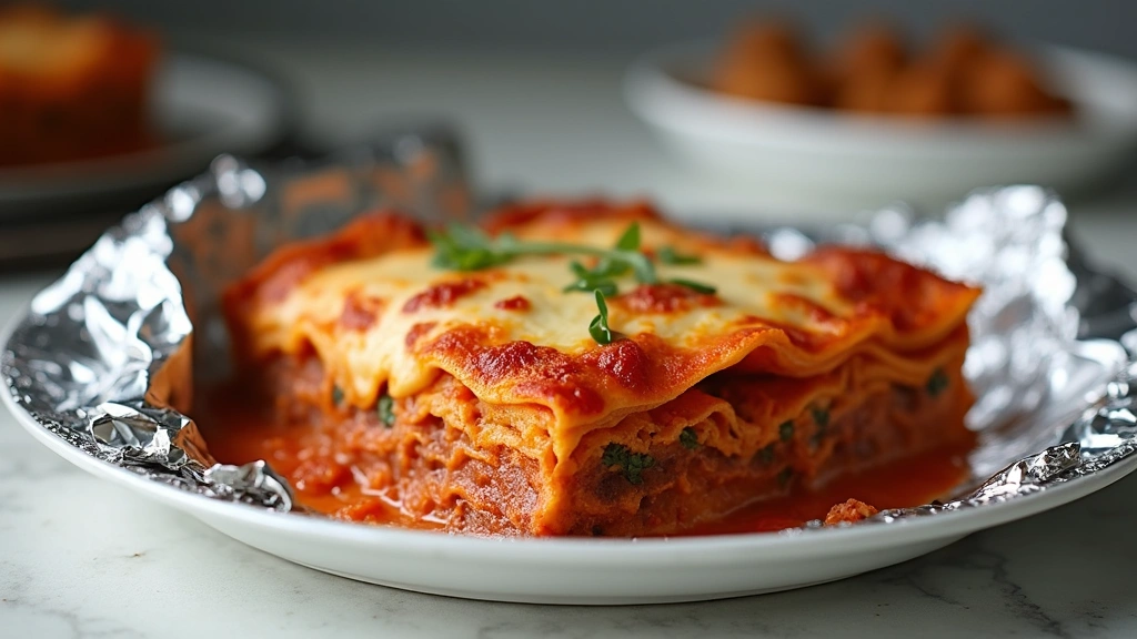 Lasagna Recipe with Bechamel Sauce – Italian Restaurant Style - Step 7: Let Rest