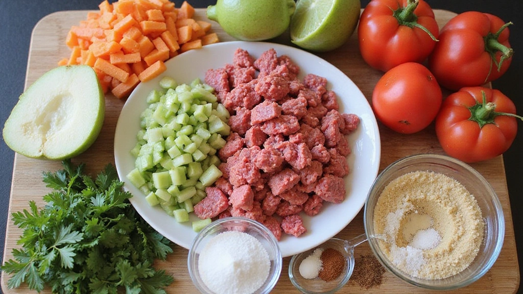 Lasagna Recipe with Vegetables and Meat – The Best of Both Worlds - Step 1: Prepare Ingredients