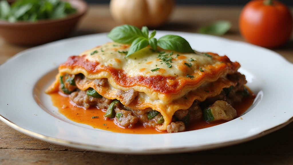 Lasagna Recipe with Vegetables and Meat – The Best of Both Worlds