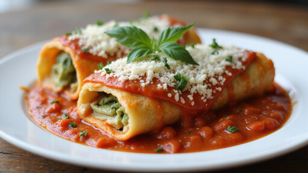 Lasagna Roll Ups Recipe That’s So Fun and Delicious - Step 8: Garnish and Enjoy