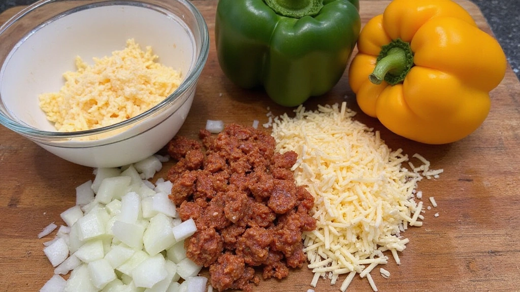 Mexican Lasagna Recipe with Tortillas and Spicy Layers - Step 1: Prepare Ingredients