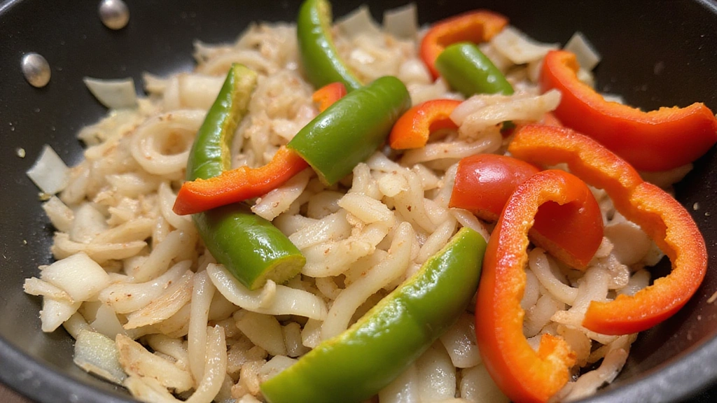 Mexican Lasagna Recipe with Tortillas and Spicy Layers - Step 3: Sauté Vegetables