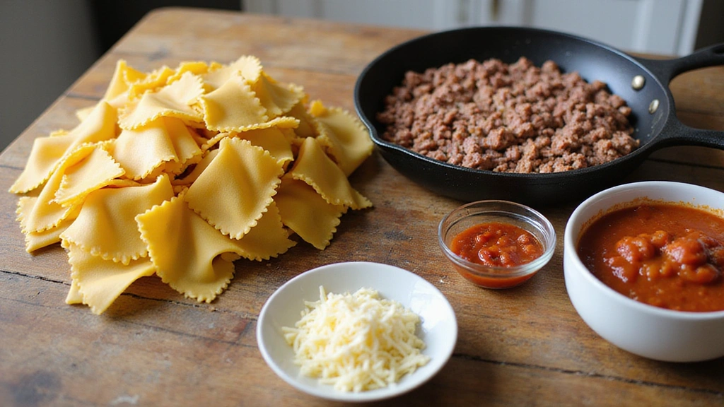 Mini Lasagna Recipe – Bite-Sized, Cute, and Delicious - Step 1: Prepare Ingredients