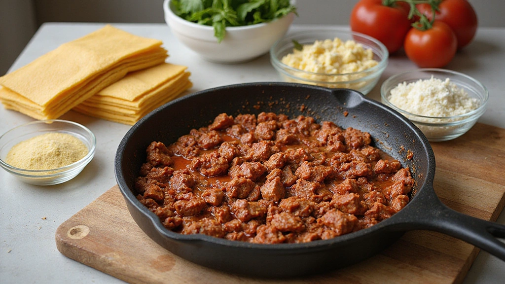 No Boil Lasagna Recipe – Ready in Half the Time! - Step 1: Prepare Ingredients