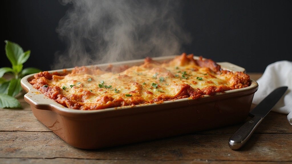 No Pasta Lasagna Recipe – Keto Friendly & Guilt-Free - Step 7: Rest and Serve