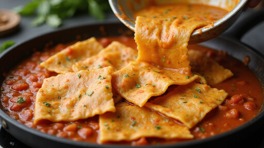 One-Pan Lasagna Skillet Recipe in Under 30 Minutes - Step 5: Add Noodles