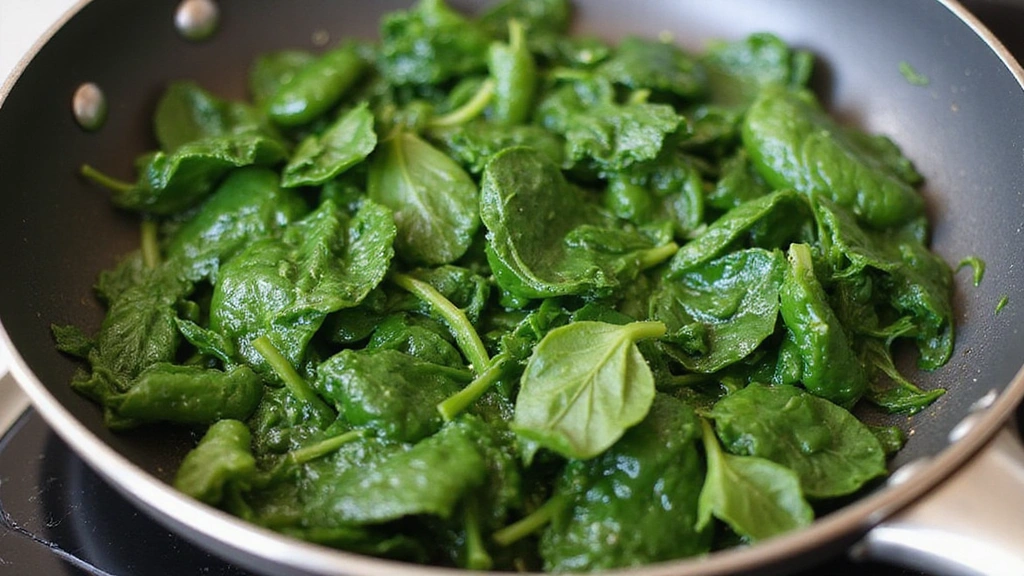 Spinach Lasagna Recipe Packed with Flavor and Nutrition - Step 3: Sauté Spinach