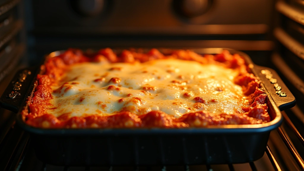 Spinach Lasagna Recipe Packed with Flavor and Nutrition - Step 7: Bake the Lasagna