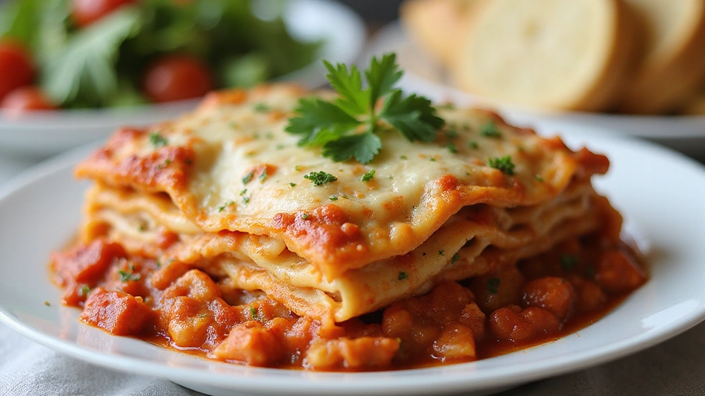 White Lasagna Recipe with Chicken, Spinach & Alfredo - Step 8: Serve and Enjoy