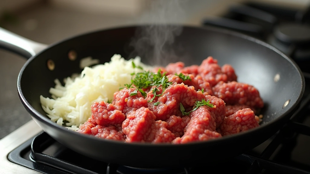 Zucchini Lasagna Recipe – Low Carb, Big Flavor - Step 2: Prepare the Meat Sauce