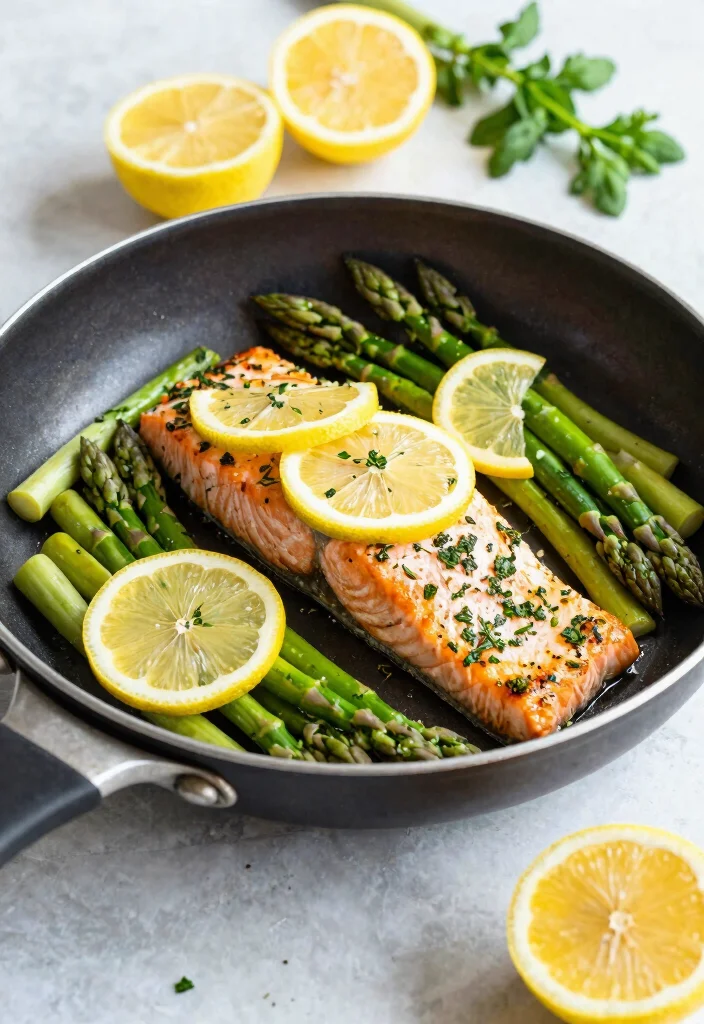 10 Easy Dinner Recipes for Two: Quick Cozy Meals - 2. One-Pan Lemon Herb Salmon