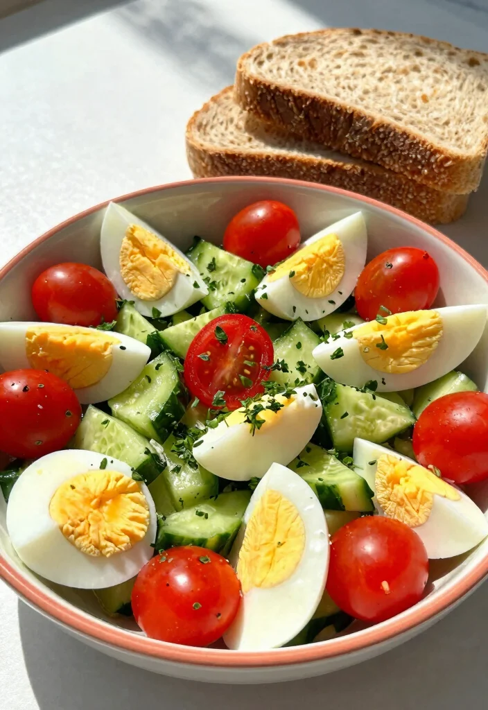 10 Egg Dinner Recipes for Quick Protein-Rich Weeknight Meals - 8. Mediterranean Egg Salad