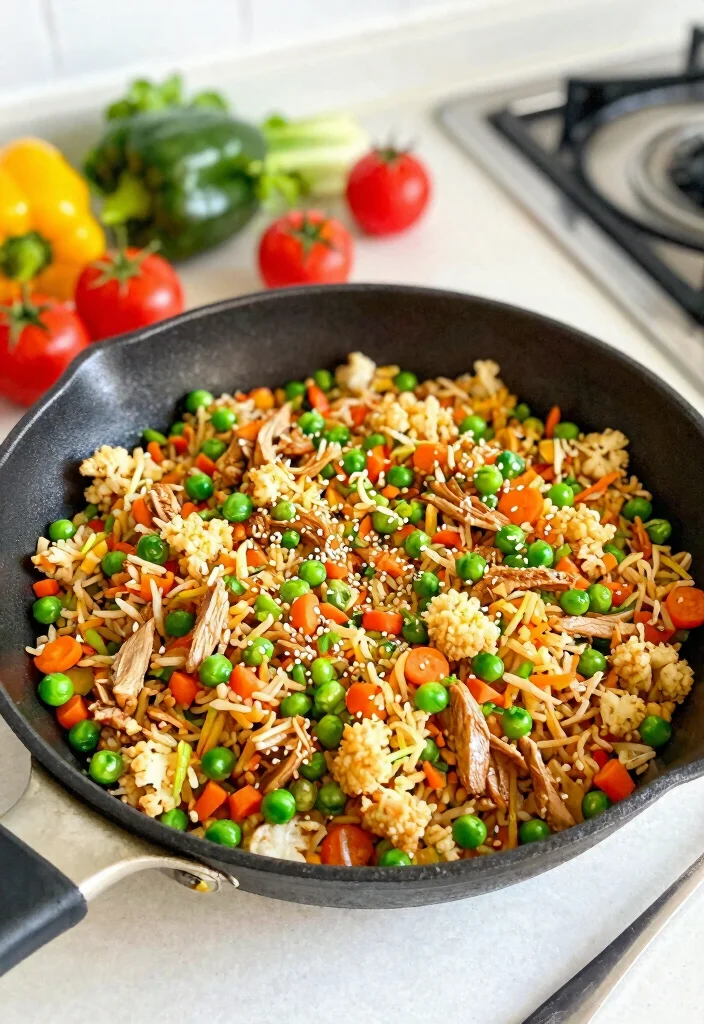 10 Keto Ground Turkey Recipes for Easy Low-Carb Dinners - 5. Ground Turkey Cauliflower Fried Rice