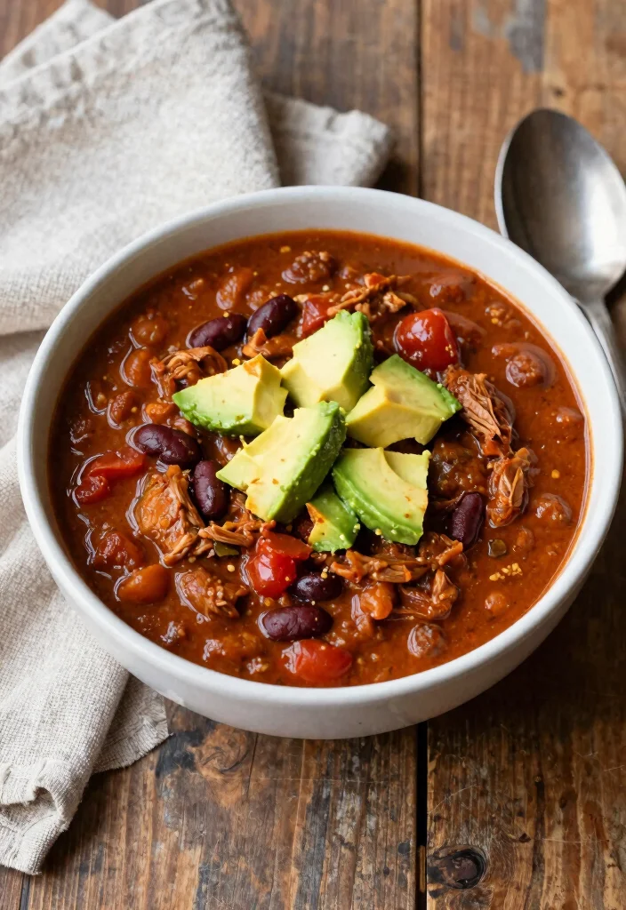 10 Keto Ground Turkey Recipes for Easy Low-Carb Dinners - 9. Turkey Chili with Avocado
