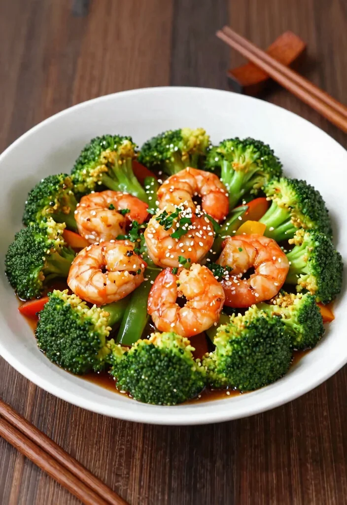 10 Keto Shrimp Recipes for Easy Light Weeknight Dinners - 6. Shrimp Stir-Fry with Broccoli