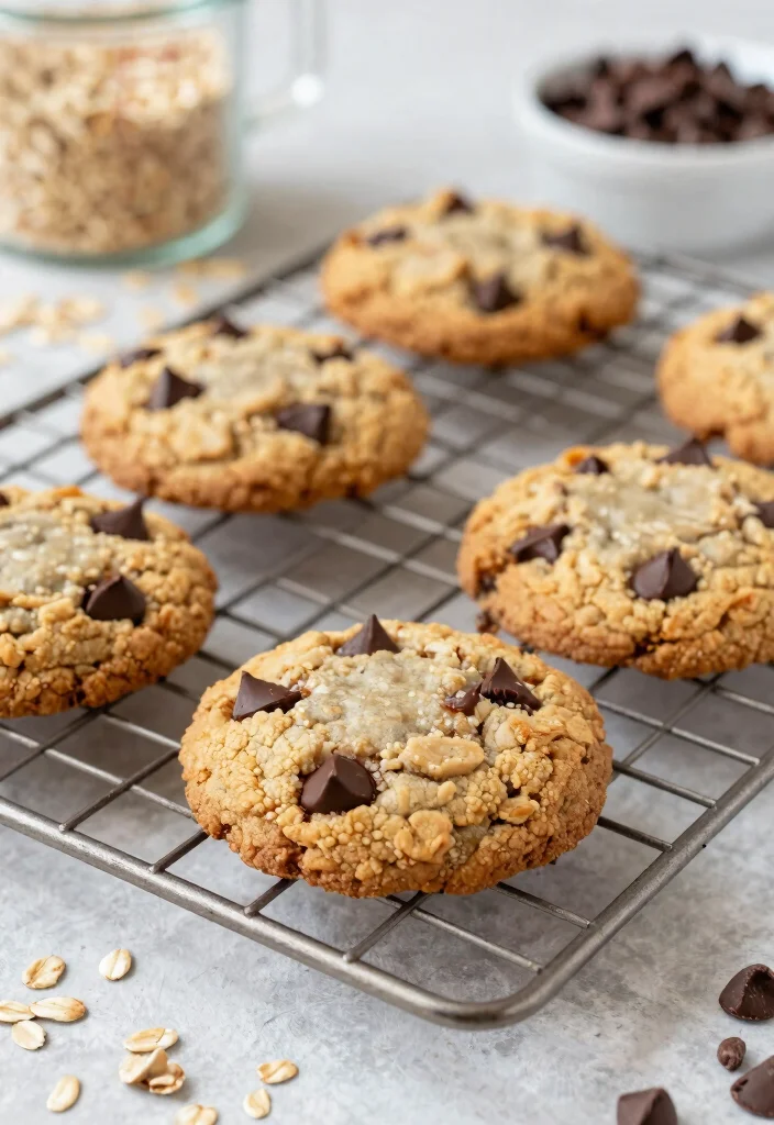 10 Quick Oatmeal Dessert Recipes for Fast Cozy Sweets - 1. Chocolate Chip Oatmeal Cookies