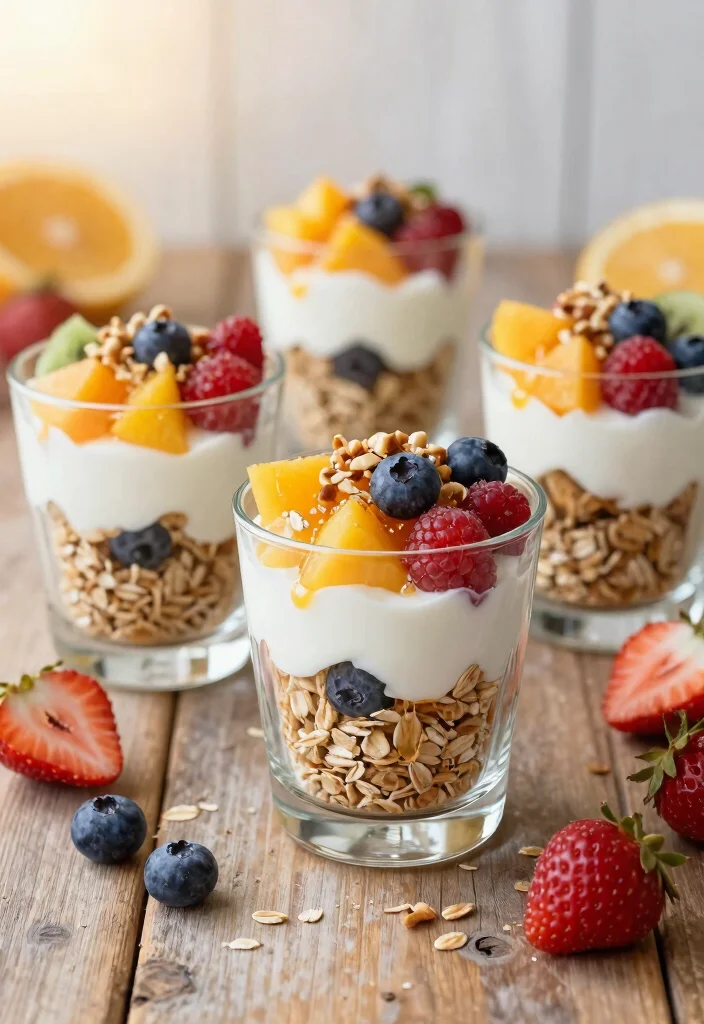 10 Quick Oatmeal Dessert Recipes for Fast Cozy Sweets - 5. Oatmeal Fruit Parfaits