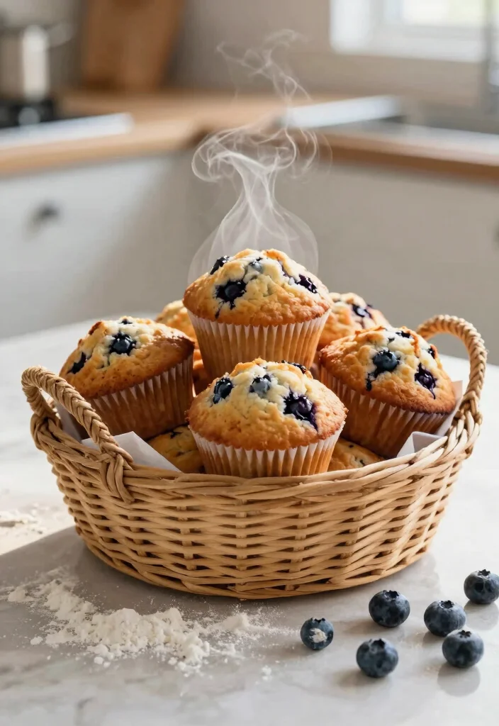 12 Blueberry Dessert Recipes for Bright Simple Sweet Treats - 9. Blueberry Muffins