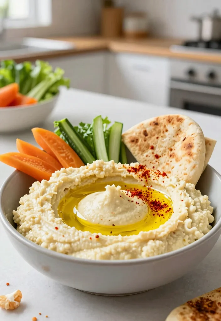 12 Cauliflower Vegan Recipes for Easy Plant-Forward Meals - 11. Cauliflower Hummus