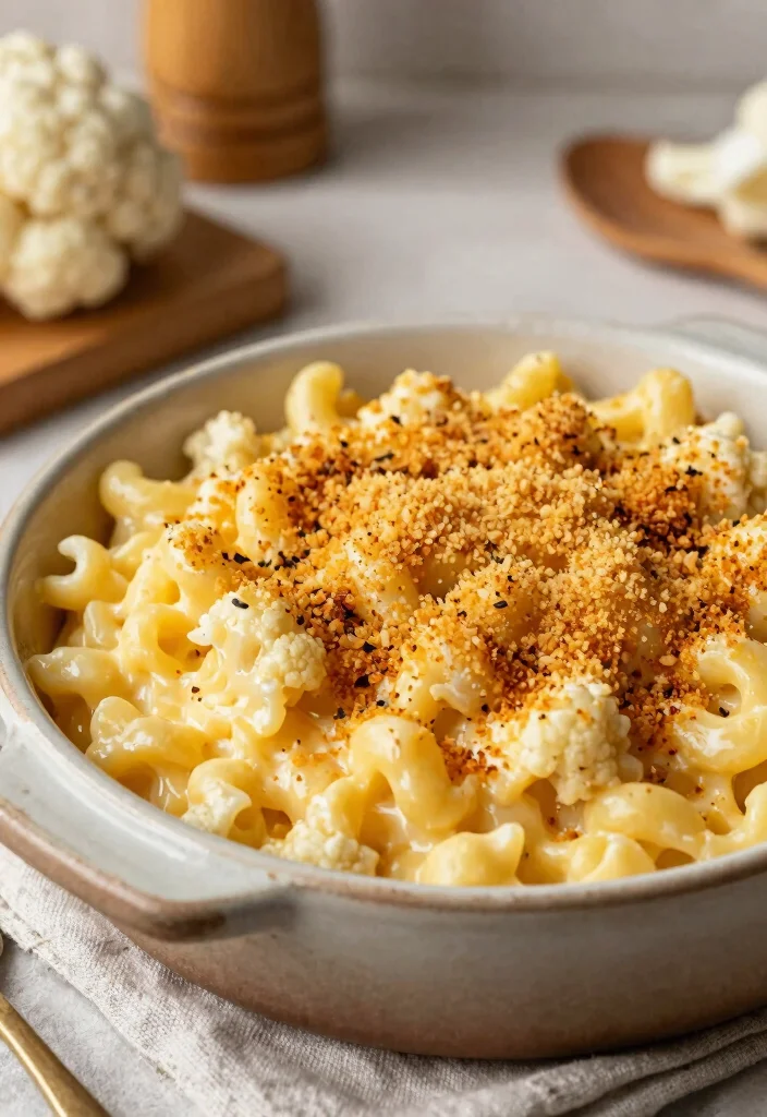 12 Cauliflower Vegan Recipes for Easy Plant-Forward Meals - 12. Cauliflower Mac and Cheese