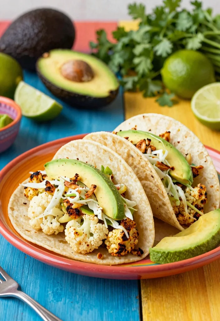 12 Cauliflower Vegan Recipes for Easy Plant-Forward Meals - 4. Cauliflower Tacos