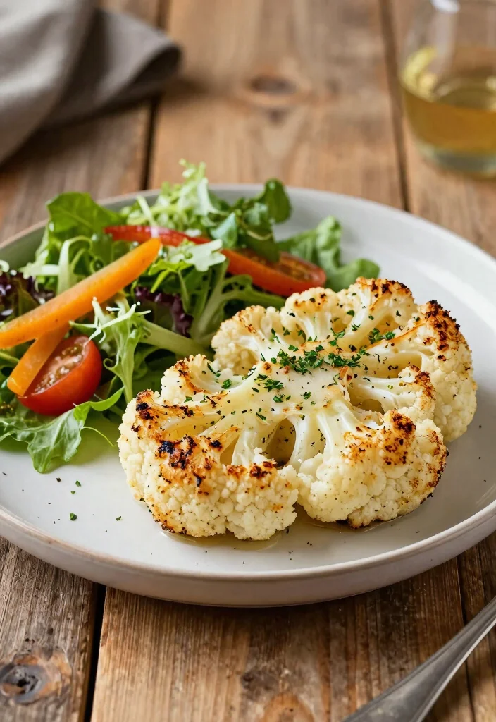12 Cauliflower Vegan Recipes for Easy Plant-Forward Meals - 5. Cauliflower Steaks
