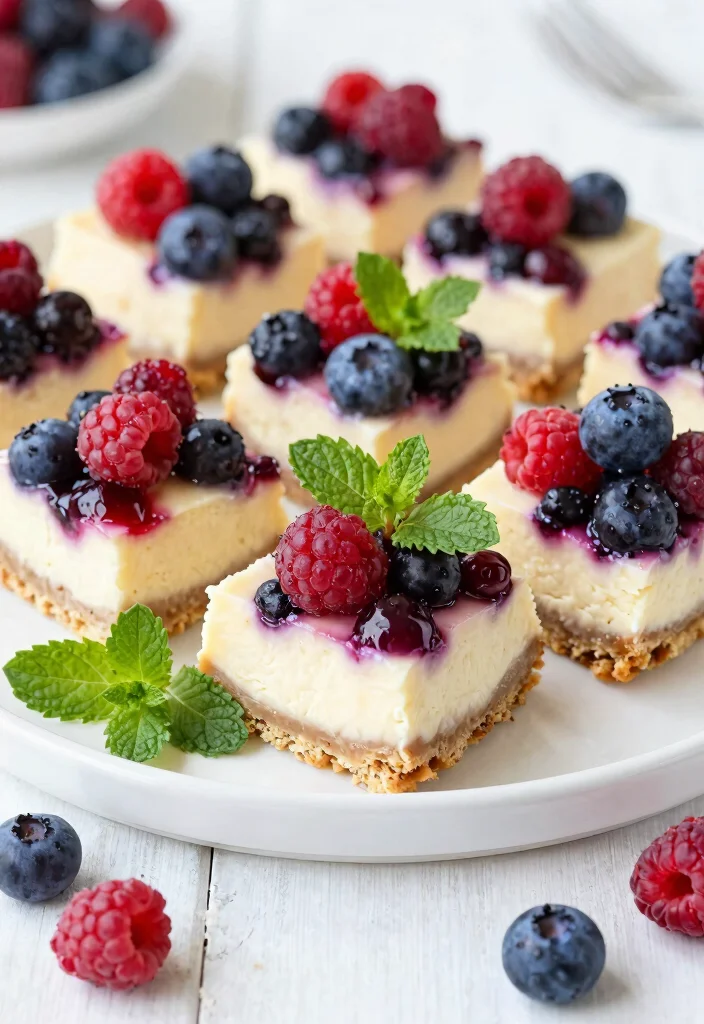 12 Dessert Bar Recipes for Easy Shareable Sweet Squares - 11. Berry Cheesecake Bars
