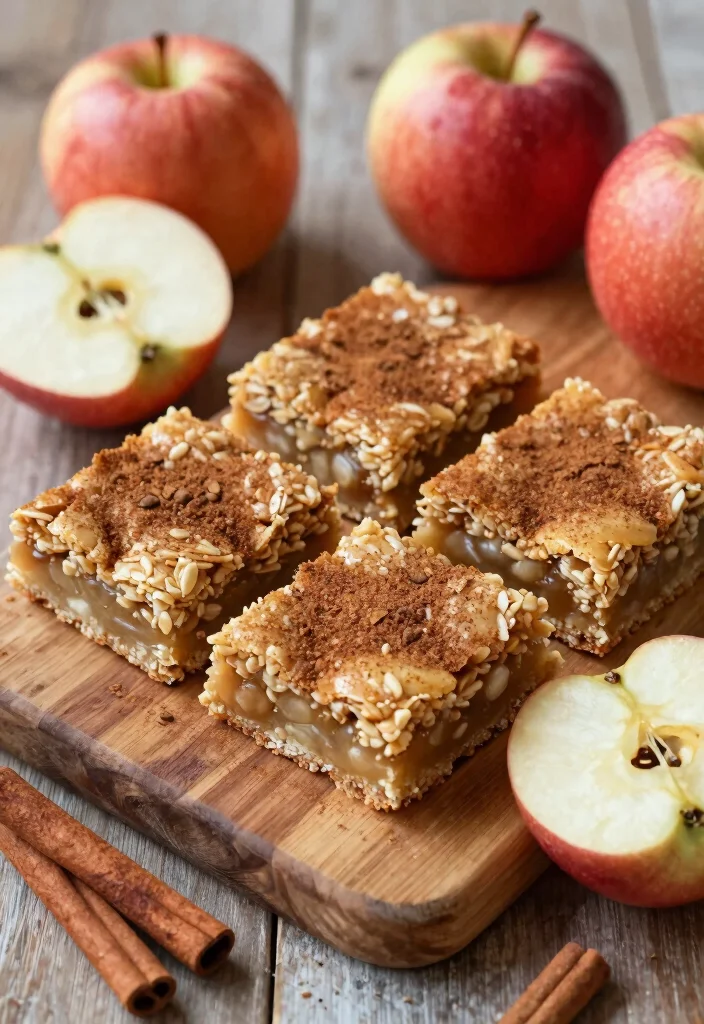 12 Dessert Bar Recipes for Easy Shareable Sweet Squares - 12. Apple Cinnamon Oat Bars