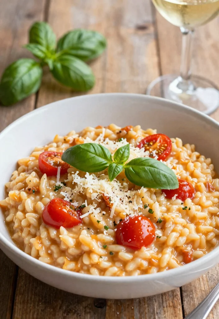 12 Family Dinner Recipes for Easy Crowd-Friendly Nights - 5. Tomato Basil Risotto