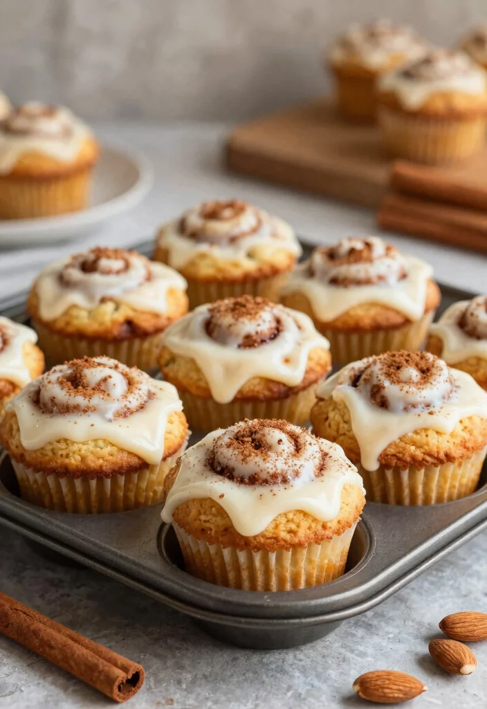 12 Gluten-Free Keto Recipes for Easy Clean Low-Carb Eating - 11. Cinnamon Roll Muffins