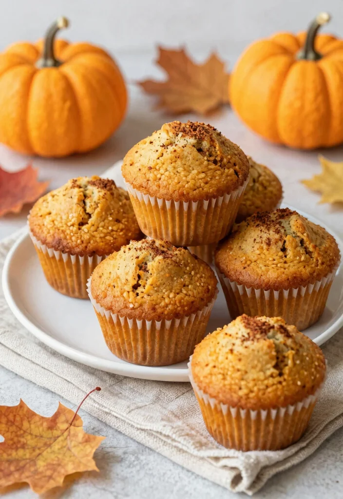 12 Gluten-Free Keto Recipes for Easy Clean Low-Carb Eating - 9. Keto Pumpkin Spice Muffins