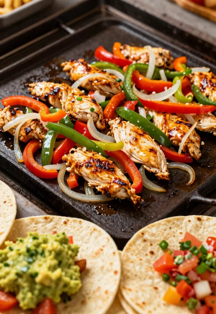 12 Griddle Dinner Recipes for Fast Flavorful Weeknight Cooking - 1. Griddle Chicken Fajitas