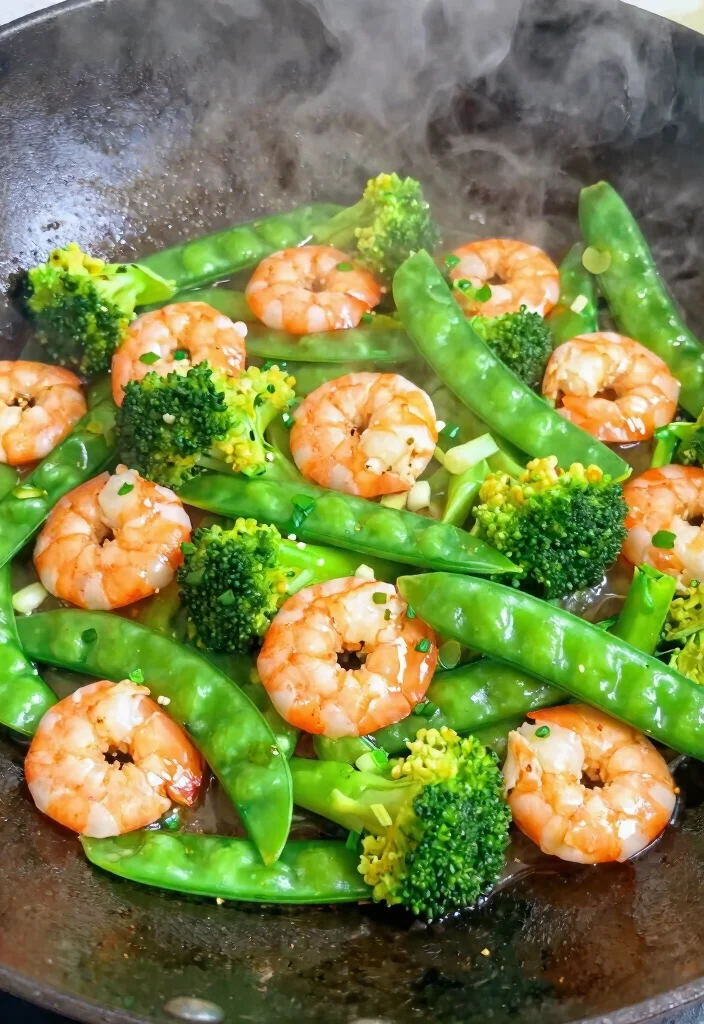 12 Griddle Dinner Recipes for Fast Flavorful Weeknight Cooking - 5. Shrimp and Vegetable Stir-Fry