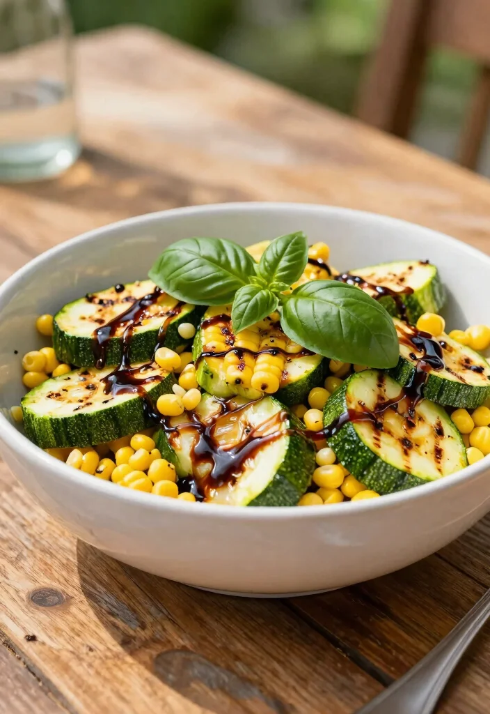12 Grilled Dinner Recipes for Easy Flavorful Weeknight Meals - 12. Grilled Zucchini and Corn Salad