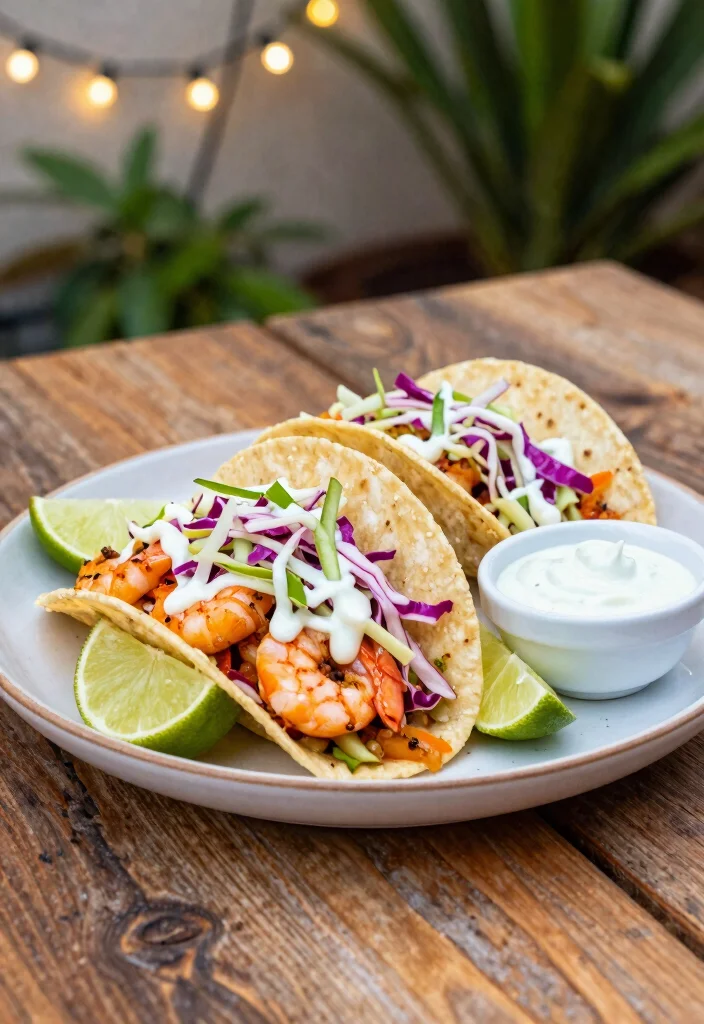 12 Grilled Dinner Recipes for Easy Flavorful Weeknight Meals - 2. Spicy Shrimp Tacos