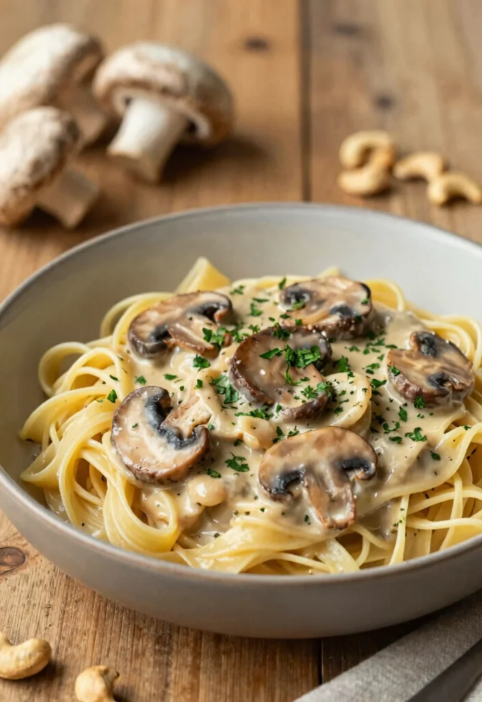 12 Healthy Dairy-Free Dinner Recipes for Simple Weeknight Meals - 12. Vegan Mushroom Stroganoff
