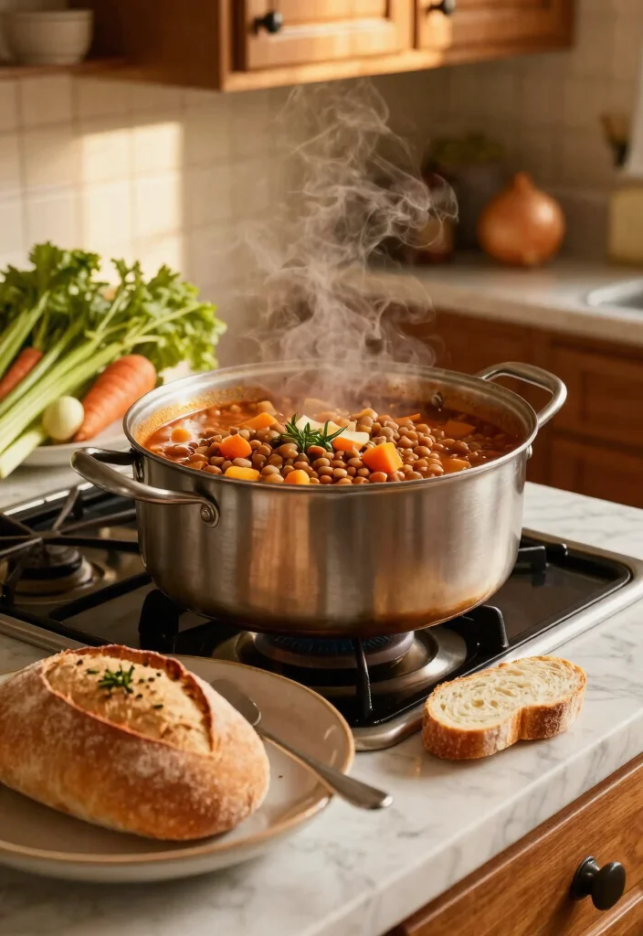 12 Healthy Fall Recipes with Cozy Simple Seasonal Flavor - 2. Hearty Lentil Stew
