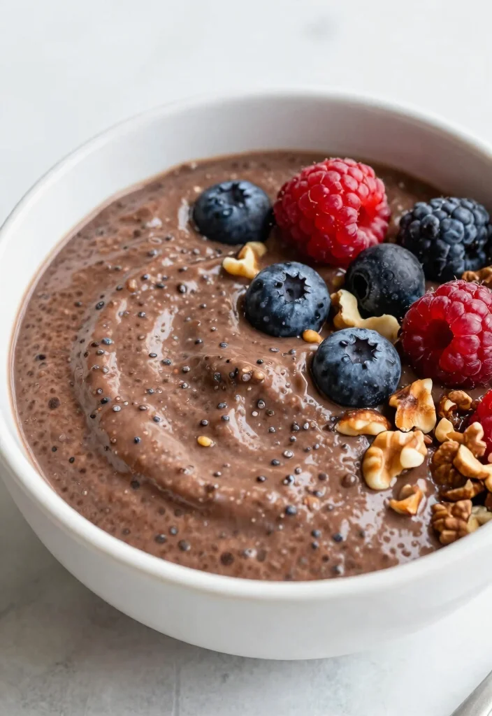 12 Healthy Meal Prep Recipes for Easy Balanced Weekdays - 12. Chocolate Chia Pudding