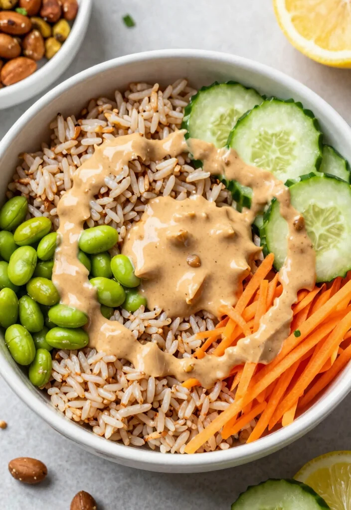 12 Healthy Meal Prep Recipes for Easy Balanced Weekdays - 6. Thai Peanut Buddha Bowl